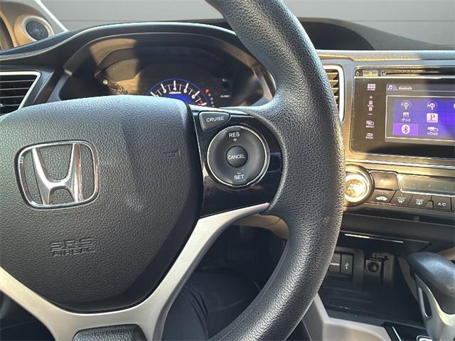 used 2015 Honda Civic car, priced at $13,404