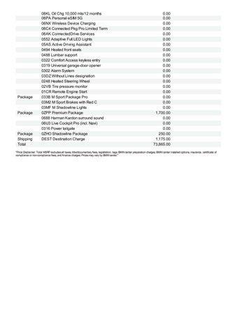 new 2025 BMW M440 car, priced at $73,865