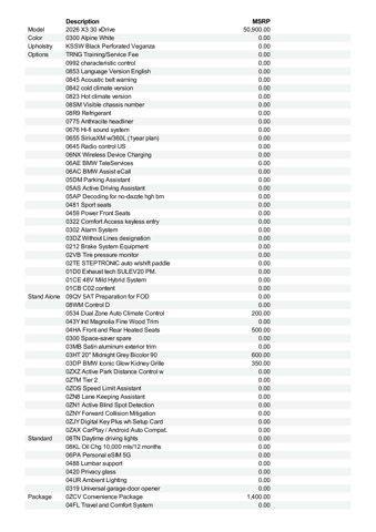 new 2026 BMW X3 car, priced at $54,275