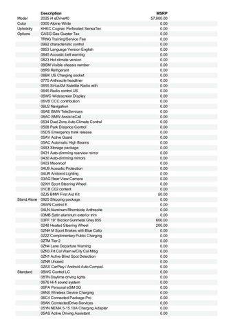 new 2025 BMW i4 Gran Coupe car, priced at $60,425