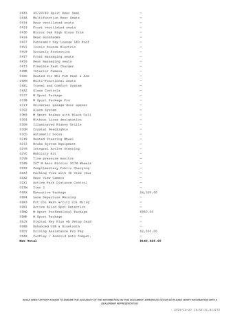new 2026 BMW i7 car, priced at $140,625