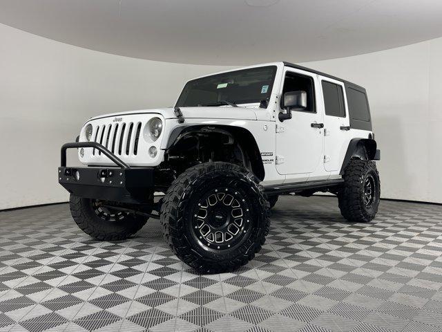 used 2017 Jeep Wrangler Unlimited car, priced at $17,371