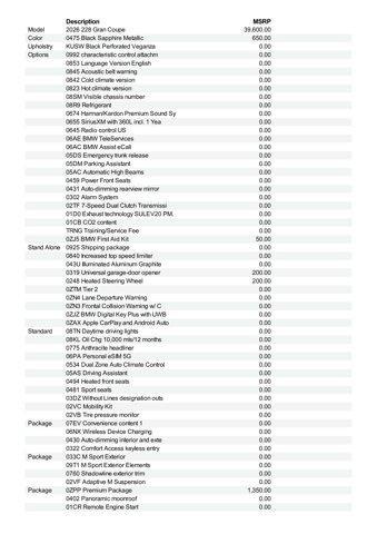 new 2026 BMW 228 Gran Coupe car, priced at $43,825