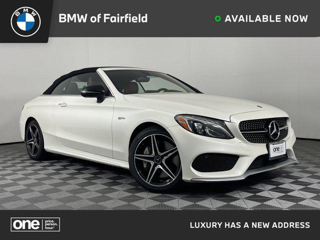 used 2017 Mercedes-Benz AMG C 43 car, priced at $27,687