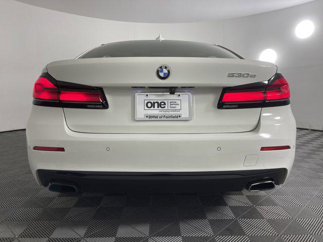 used 2021 BMW 530e car, priced at $32,855