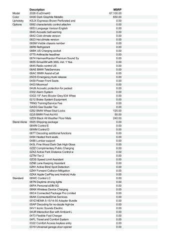 new 2026 BMW i5 car, priced at $73,540