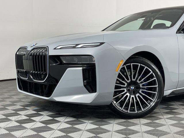 new 2025 BMW 740 car, priced at $107,525