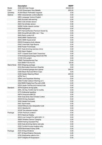 new 2026 BMW 228 Gran Coupe car, priced at $45,225