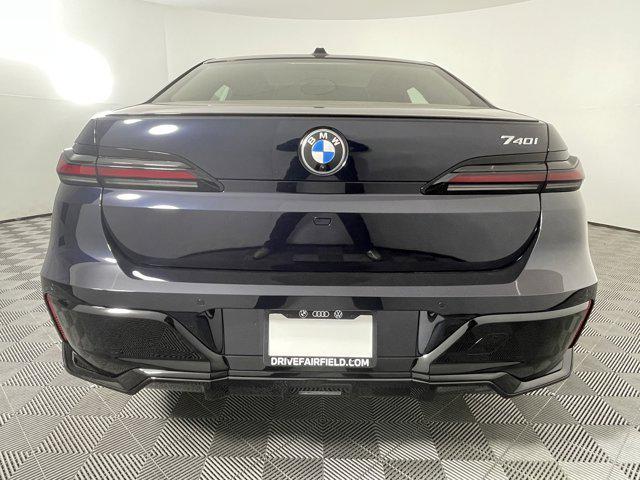 new 2025 BMW 740 car, priced at $102,525