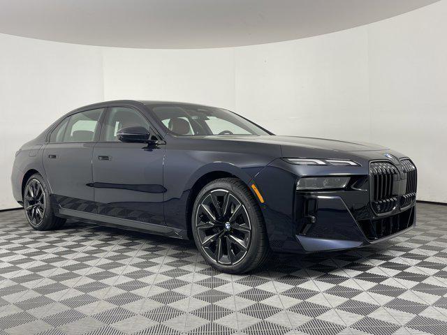 new 2025 BMW 740 car, priced at $102,525