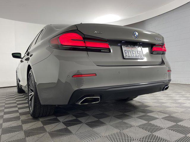 used 2022 BMW 530e car, priced at $33,858