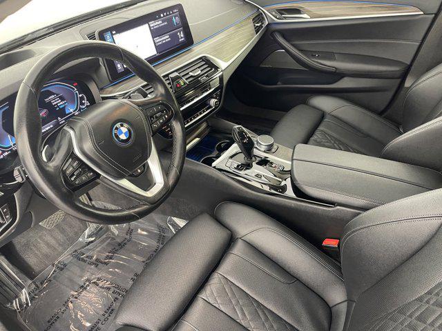 used 2022 BMW 530e car, priced at $33,858