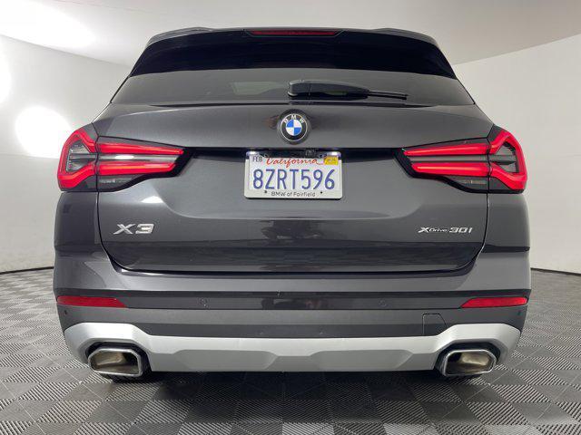 used 2022 BMW X3 car, priced at $31,588