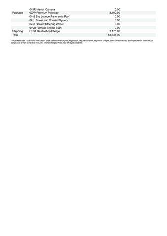 new 2025 BMW X3 car, priced at $58,335