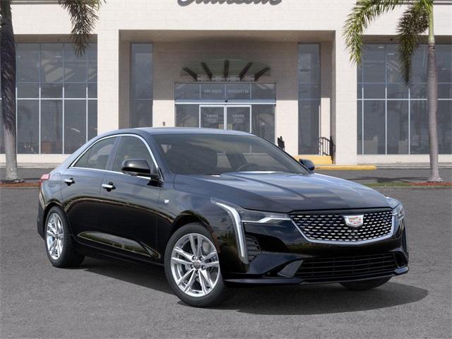 new 2025 Cadillac CT4 car, priced at $37,300