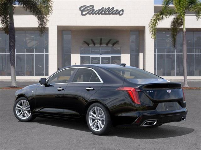 new 2025 Cadillac CT4 car, priced at $37,300