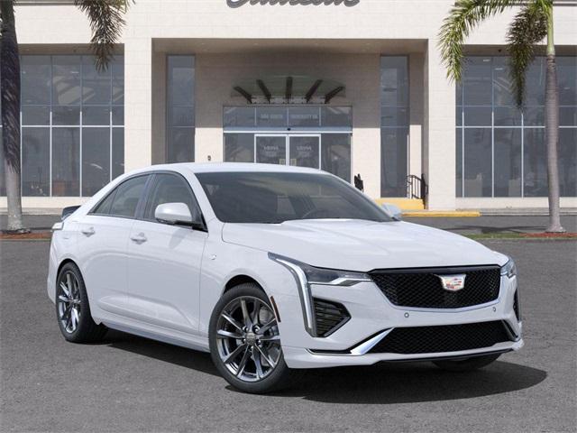 new 2025 Cadillac CT4 car, priced at $46,505