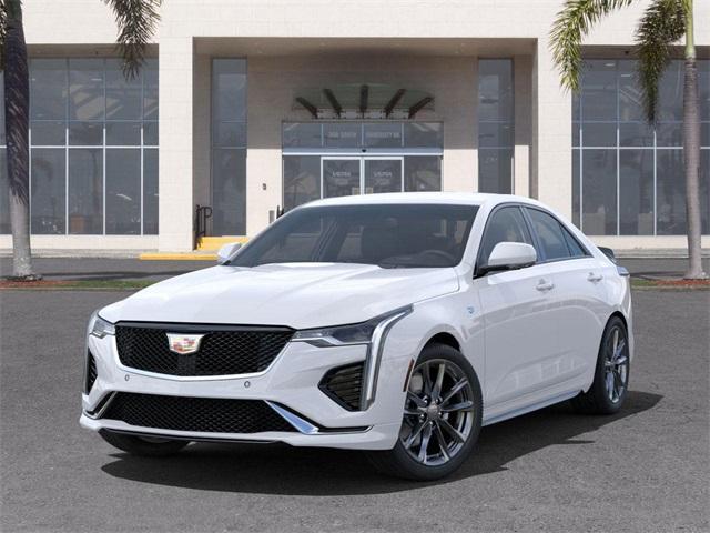 new 2025 Cadillac CT4 car, priced at $46,505