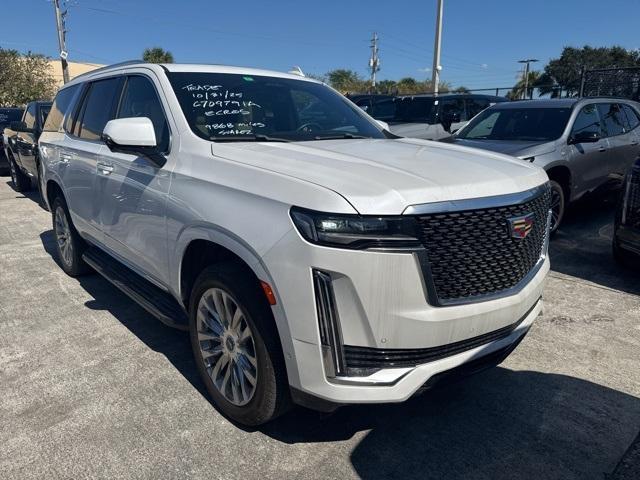 used 2022 Cadillac Escalade car, priced at $67,475