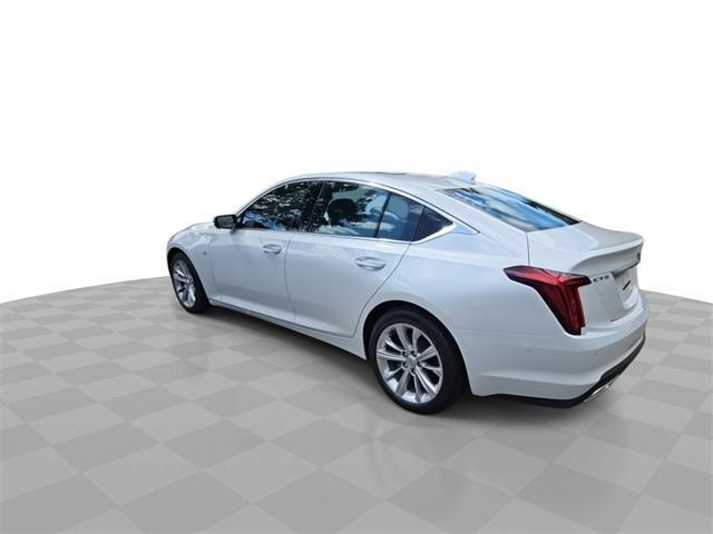 new 2025 Cadillac CT5 car, priced at $49,215