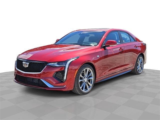 new 2025 Cadillac CT4 car, priced at $48,965