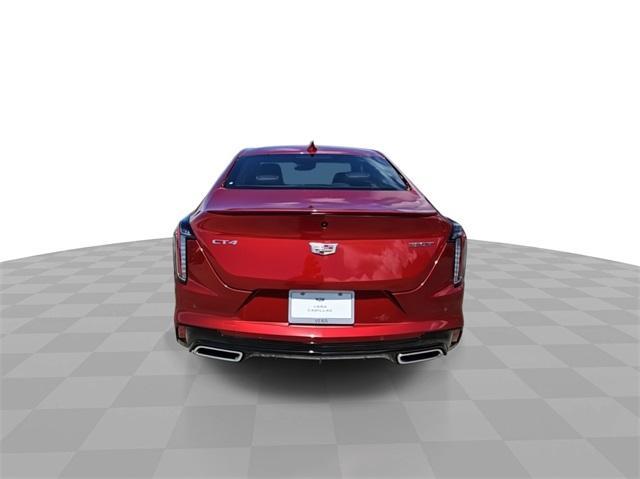 new 2025 Cadillac CT4 car, priced at $48,965