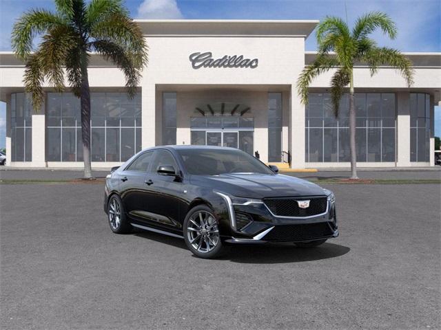 new 2025 Cadillac CT4 car, priced at $46,835