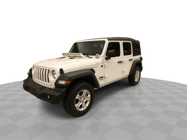 used 2021 Jeep Wrangler Unlimited car, priced at $28,500