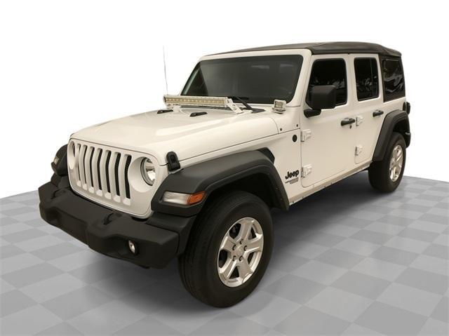 used 2021 Jeep Wrangler Unlimited car, priced at $28,500