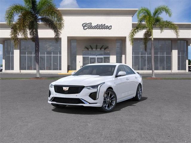 new 2025 Cadillac CT4 car, priced at $47,555