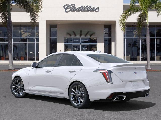 new 2025 Cadillac CT4 car, priced at $48,965