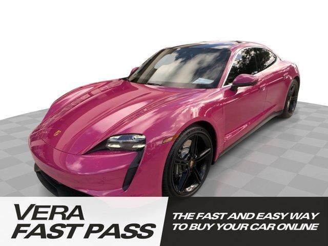 used 2022 Porsche Taycan car, priced at $62,500