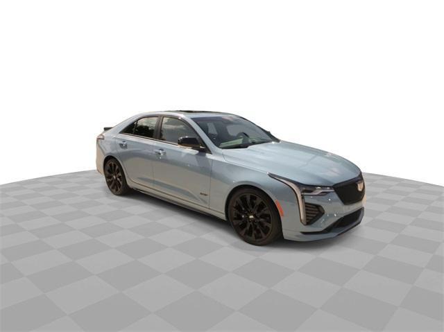 new 2025 Cadillac CT4 car, priced at $59,355