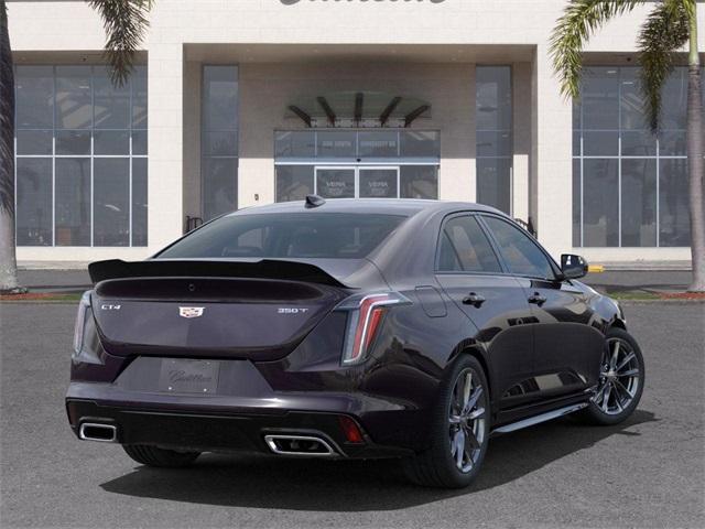 new 2025 Cadillac CT4 car, priced at $47,130