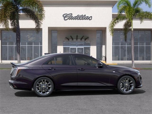 new 2025 Cadillac CT4 car, priced at $47,130