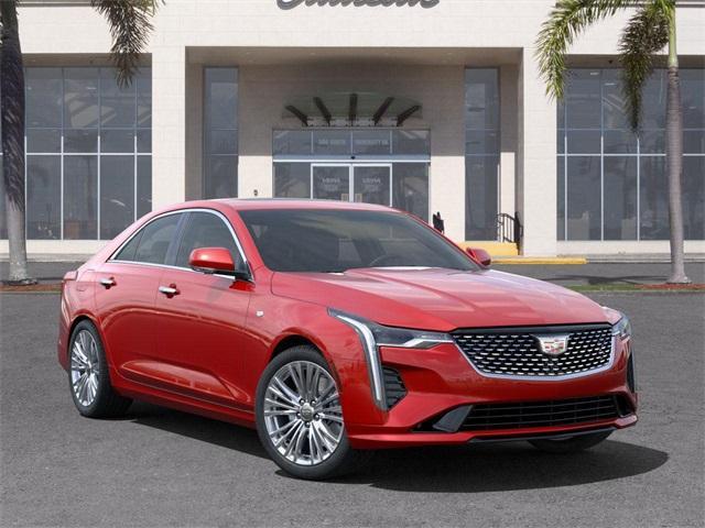new 2025 Cadillac CT4 car, priced at $47,690
