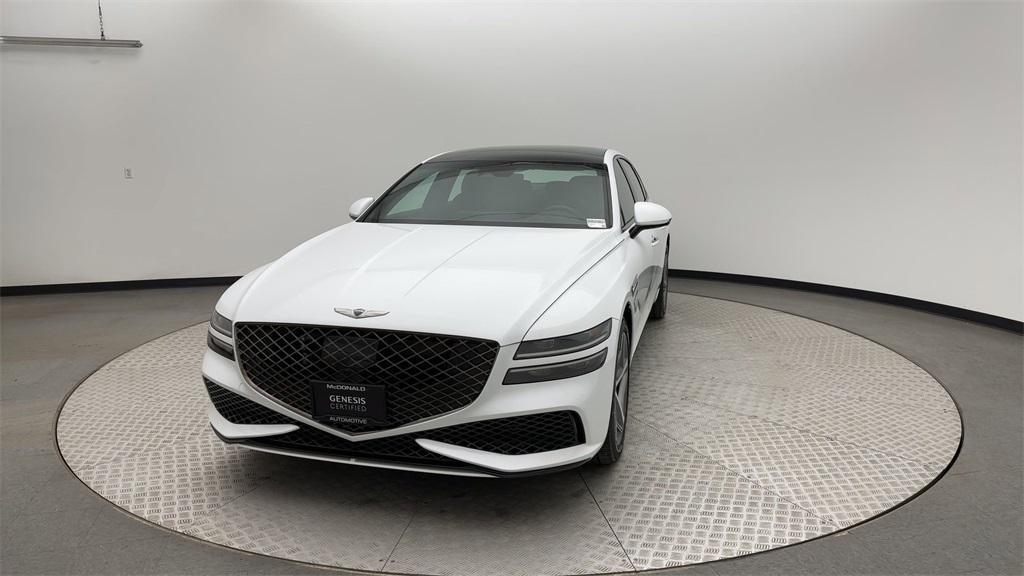 used 2024 Genesis G80 car, priced at $54,217