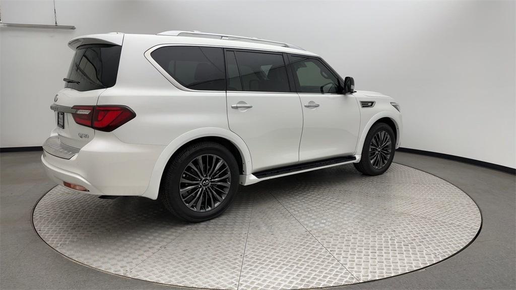 used 2021 INFINITI QX80 car, priced at $34,900