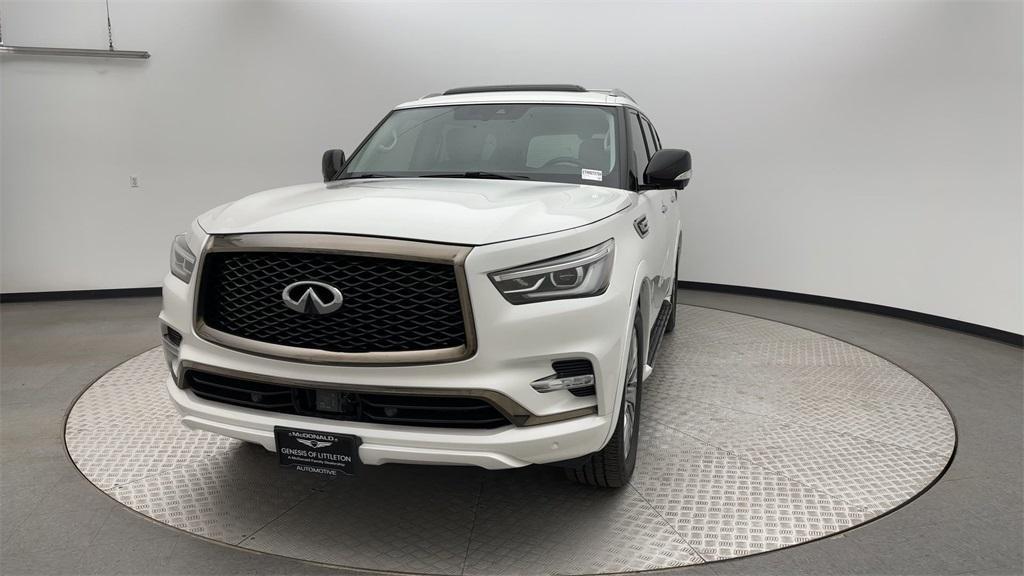 used 2021 INFINITI QX80 car, priced at $34,900
