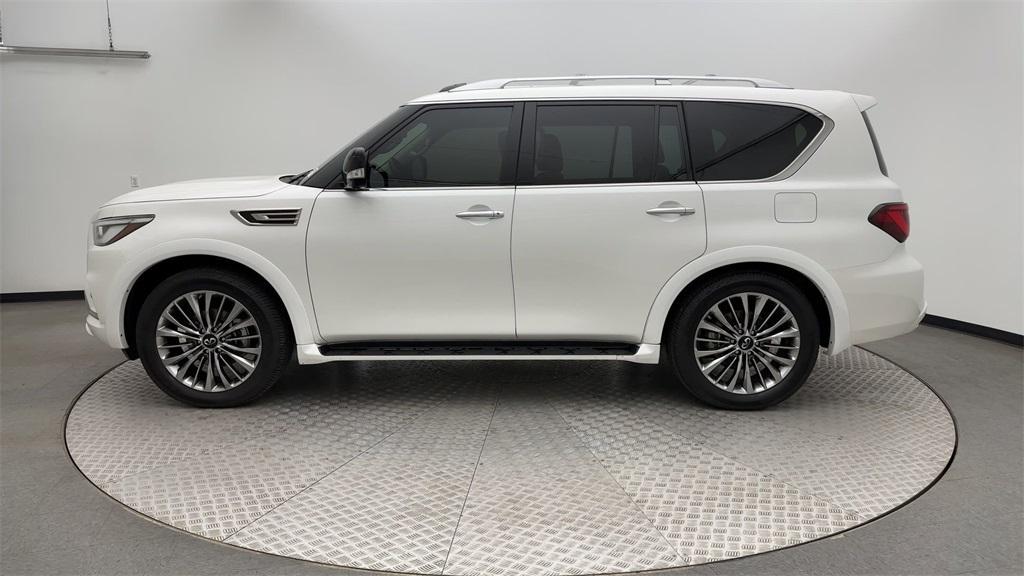used 2021 INFINITI QX80 car, priced at $34,900