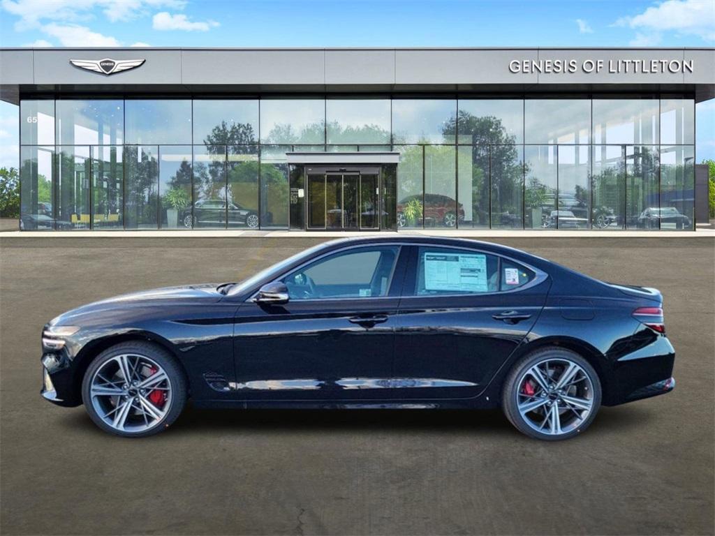 new 2025 Genesis G70 car, priced at $45,643