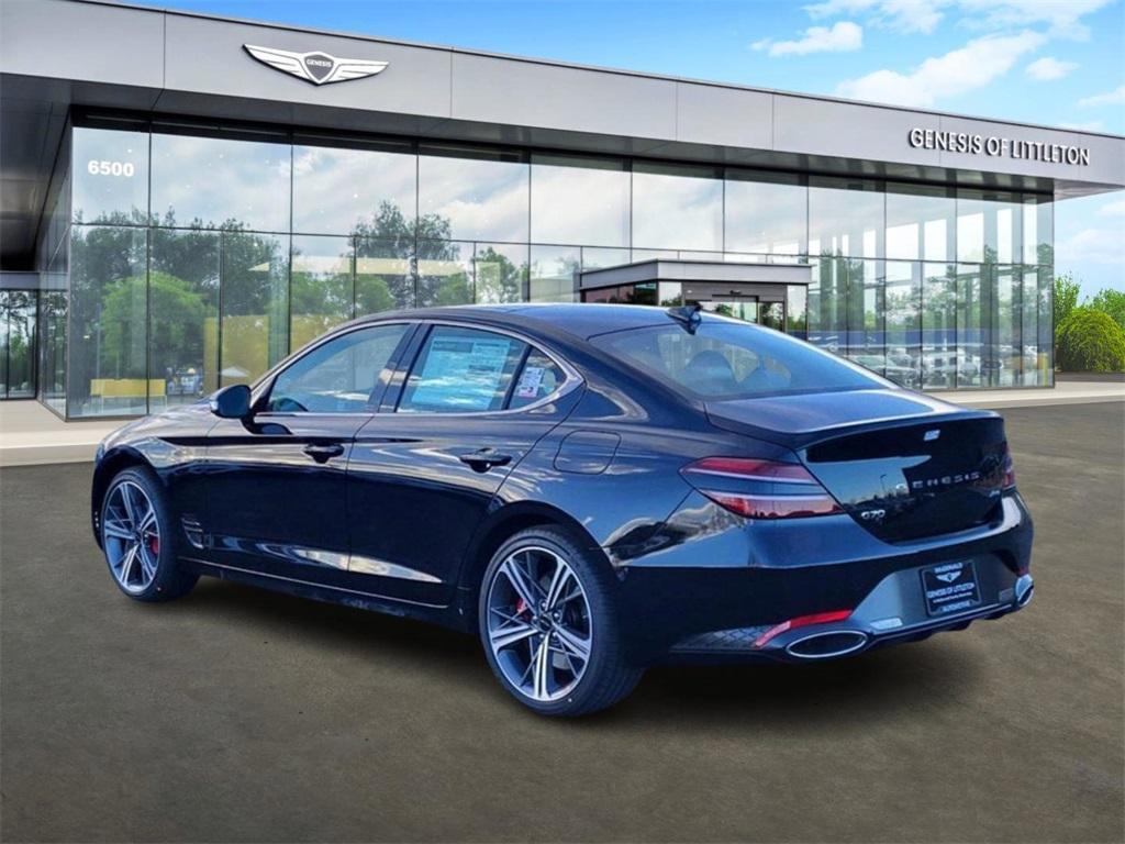 new 2025 Genesis G70 car, priced at $45,643