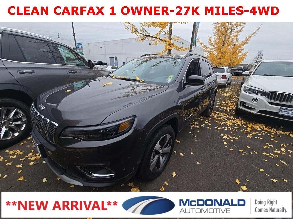 used 2022 Jeep Cherokee car, priced at $27,297