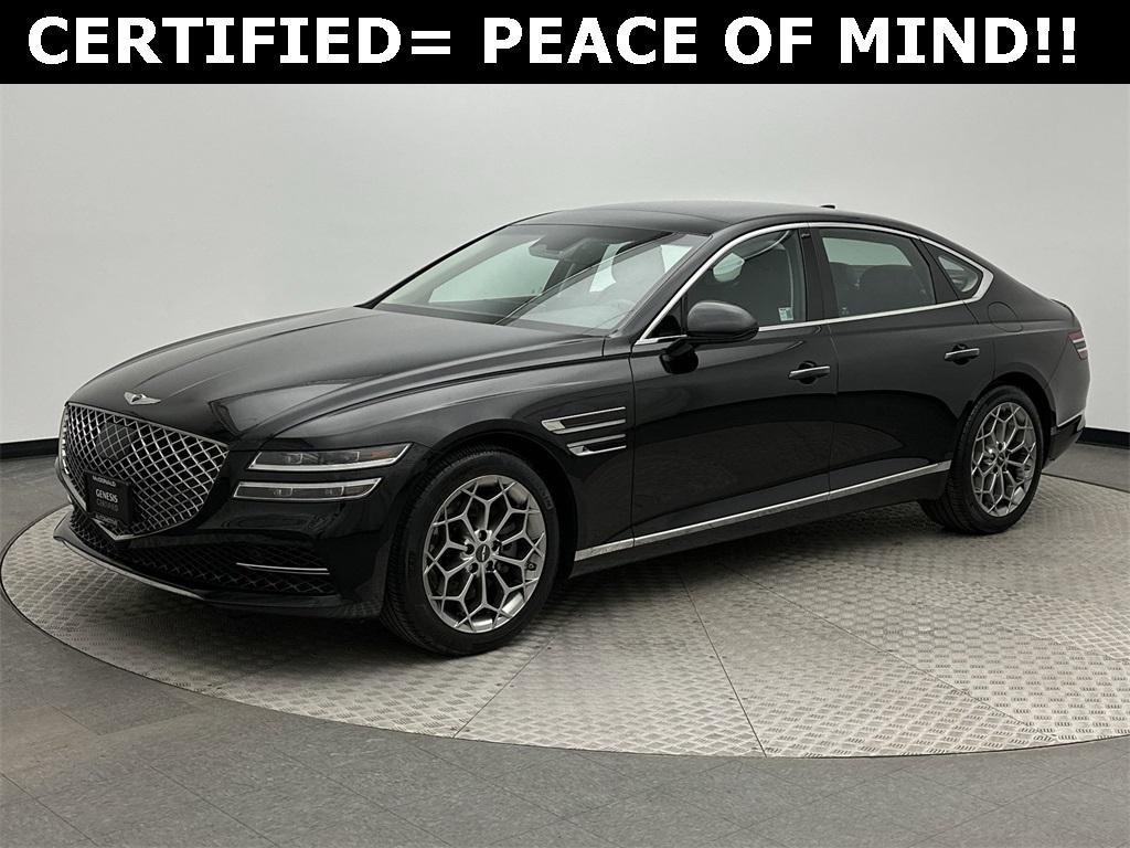 used 2024 Genesis G80 car, priced at $47,497