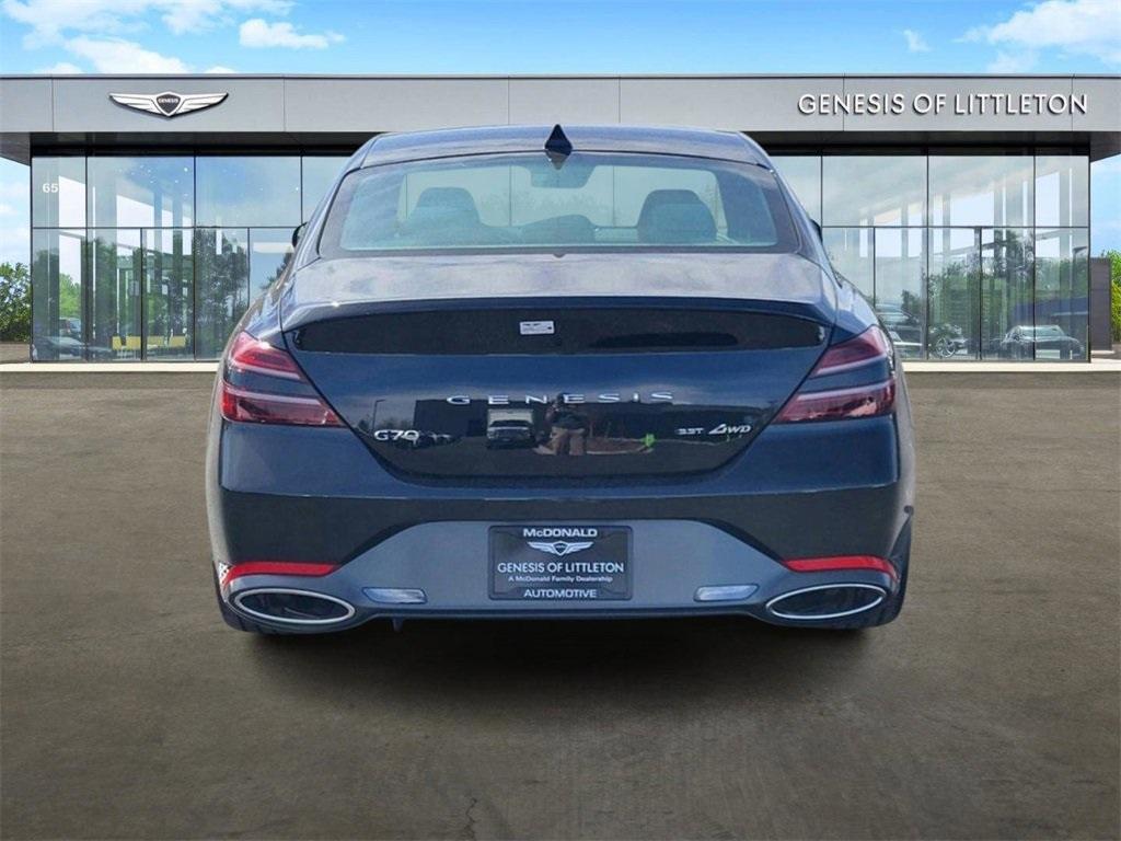 new 2025 Genesis G70 car, priced at $54,235