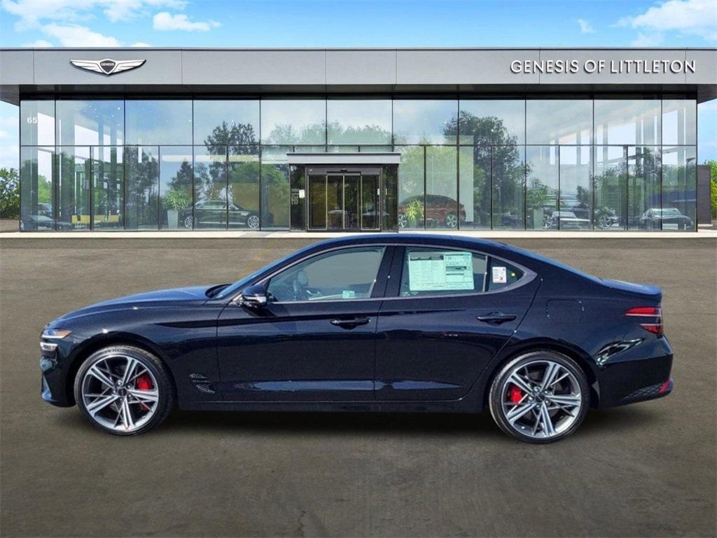 new 2025 Genesis G70 car, priced at $54,235