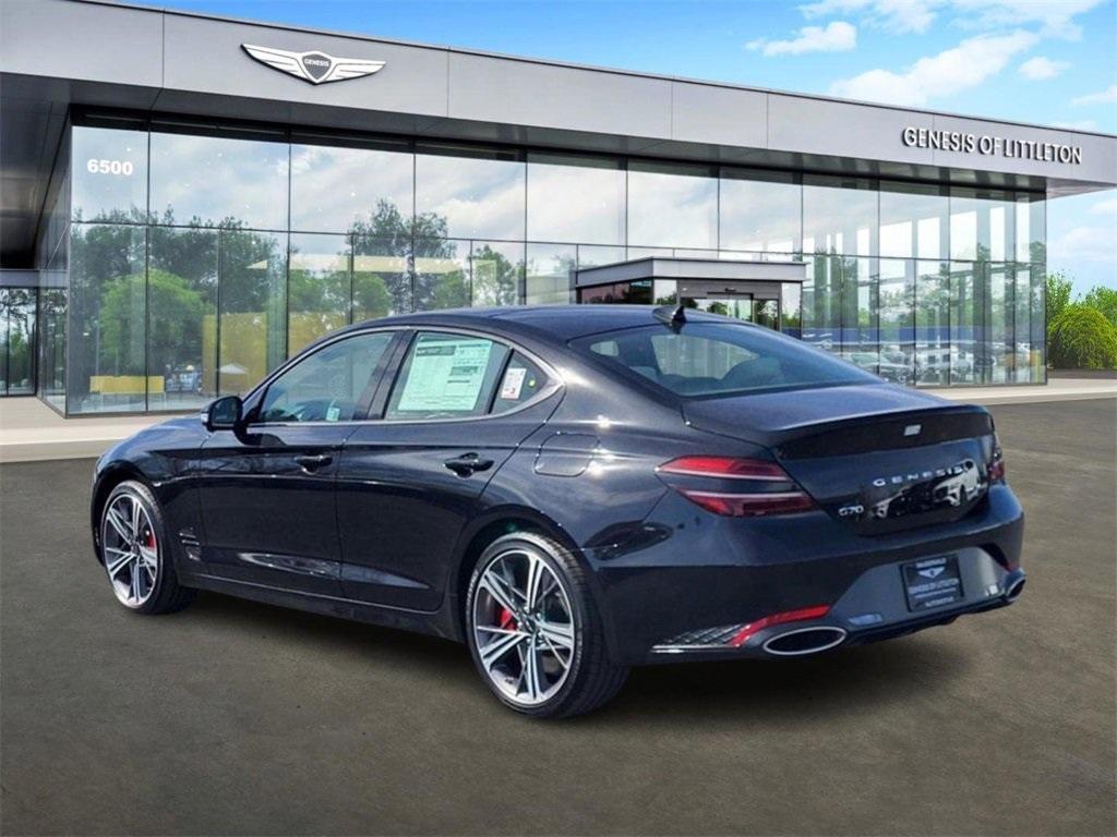 new 2025 Genesis G70 car, priced at $54,235