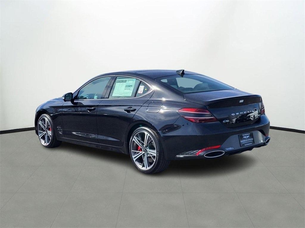 new 2025 Genesis G70 car, priced at $54,790