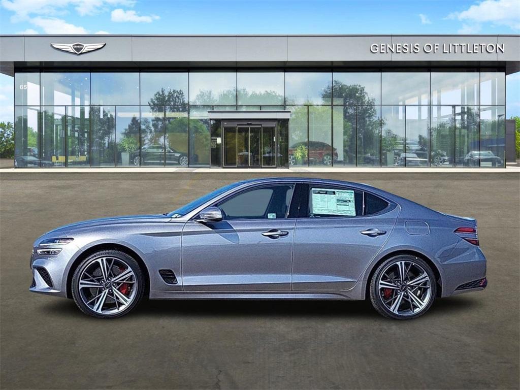 new 2025 Genesis G70 car, priced at $45,642