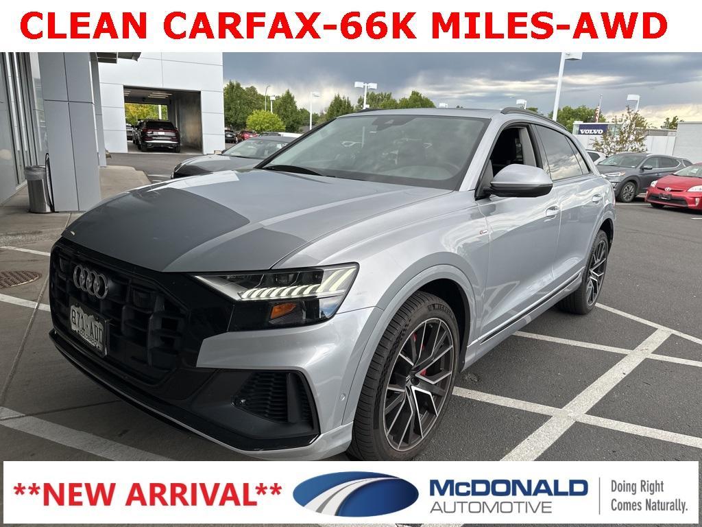 used 2019 Audi Q8 car, priced at $33,000
